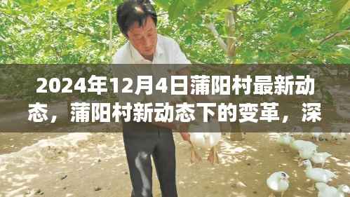 蒲阳村新动态深度解析，变革下的最新进展与观点阐述（2024年12月4日）